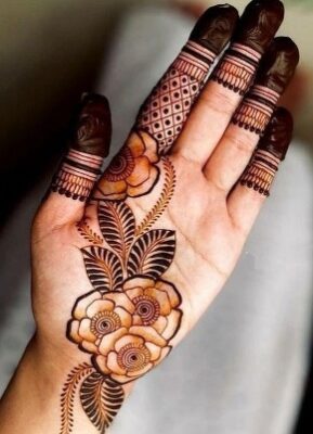 Mehndi Design Simple is easy to maintain