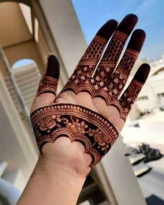Mehndi Design completes a festive outfit