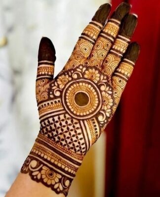 Mehndi Design completes the festive look