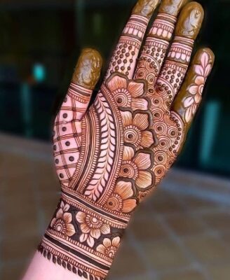 Mehndi Design enhances the beauty of hands