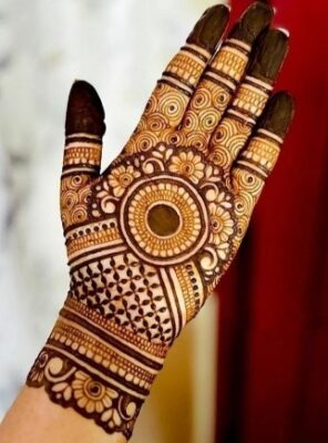 Mehndi Design enhances the beauty of hands