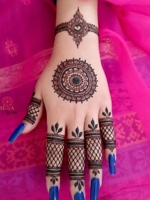 Mehndi Design is an important part of weddings