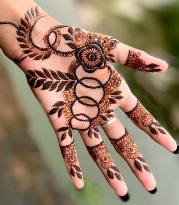 Mehndi Design is perfect for festivals and celebrations