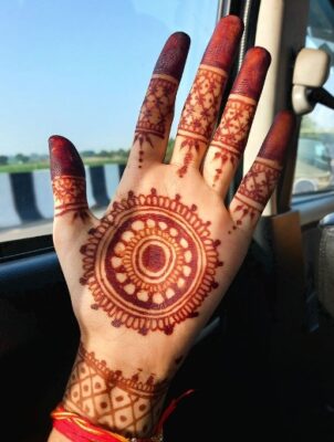Mehndi Design is popular in traditional celebrations