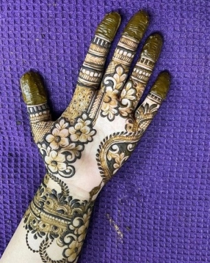 Mehndi Design is trending on social media