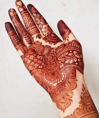 Mehndi Design looks attractive in photos