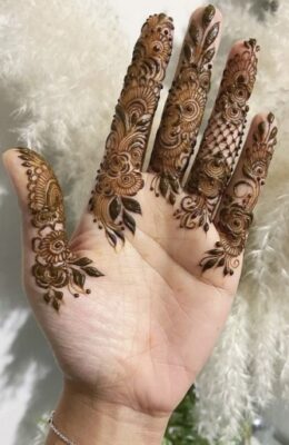 Mehndi Design makes hands look attractive