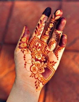 Mehndi Designs match both ethnic and modern wear
