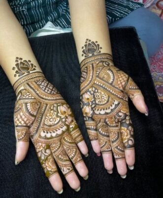 Top Easy Simple Special Front Hand Mehndi Design