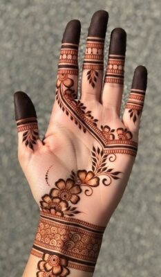 Aesthetic Mehndi Design is a symbol of beauty and creativity