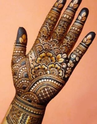 Instagram Stylish Royal Front Hand Mehndi Design is a symbol of luxury and elegance