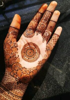 Mehandi Design is easy to apply with practice