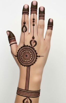 Mehndi Design Back Hand is perfect for festive seasons