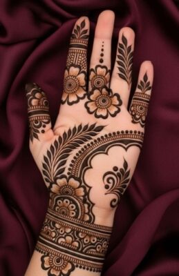 Mehndi Design Easy is ideal for casual occasions
