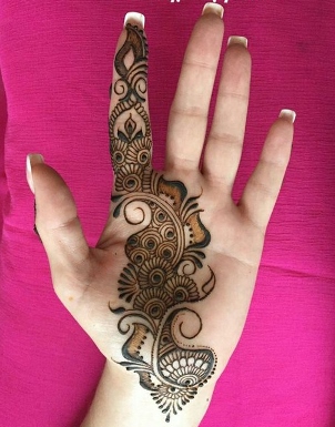 Mehndi Design Photo enhances visual appeal