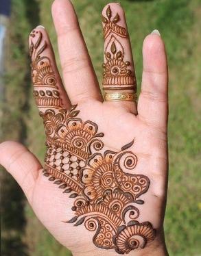 Mehndi Design Photo is useful for reference and practice