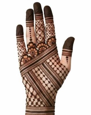 Mehndi Design enhances the overall traditional look