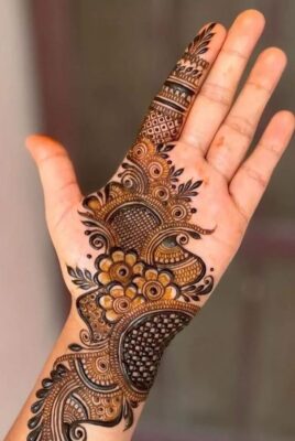 Mehndi Design is easy to learn with practice