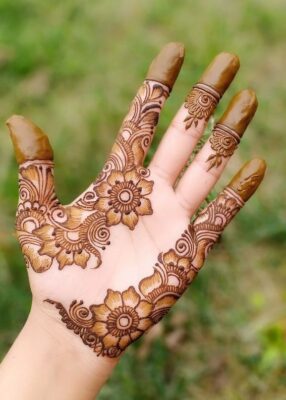 Mehndi Design is trending on social media