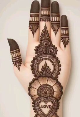 Mehndi Designs are perfect for small gatherings