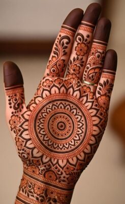 Mehndi Designs create a beautiful artistic touch