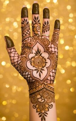 Mehndi Designs give a stylish and classy look