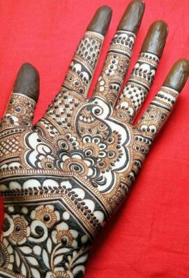 New Mehndi Design adds charm to traditional outfits