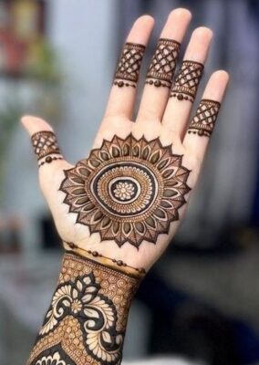 New Mehndi Design is perfect for weddings and festivals