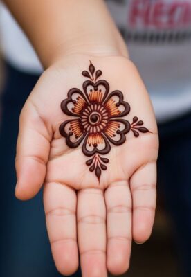 New Simple Mehndi Design never goes out of trend