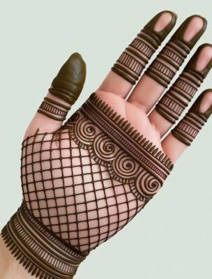 New Simple Mehndi Design saves time and effort