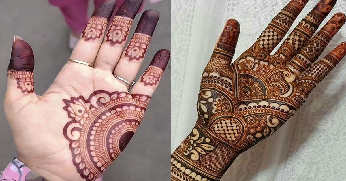 Royal Front Hand Mehndi Design