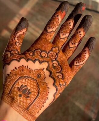 Royal Front Hand Mehndi Design is ideal for festive celebrations