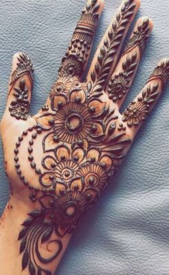 Royal Mehndi Design is detailed yet beautifully balanced