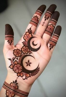 Simple Mehndi Design is perfect for festive celebrations