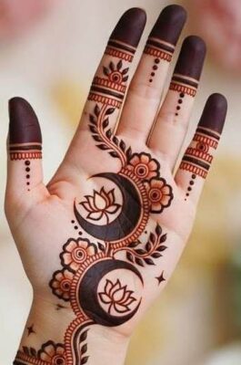 Simple Mehndi Designs keep hands looking stylish