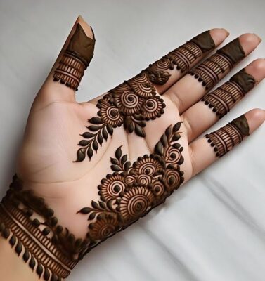 A high quality New Mehndi Design Photo makes the design more appealing