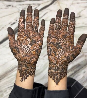 Basic Easy Front Hand Simple Mehndi Design is always in demand