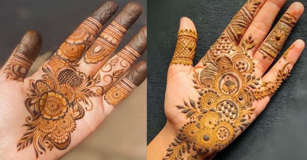 Easy Arabic Mehndi Design