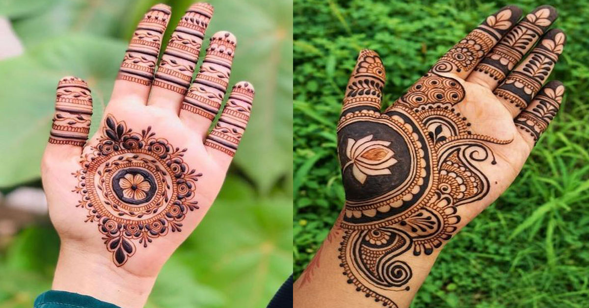 Easy Mehndi Design For Kids l Easy Mehndi Design Front Hand