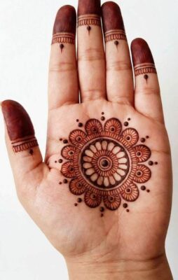 Easy Mehndi Design is trending among young girls