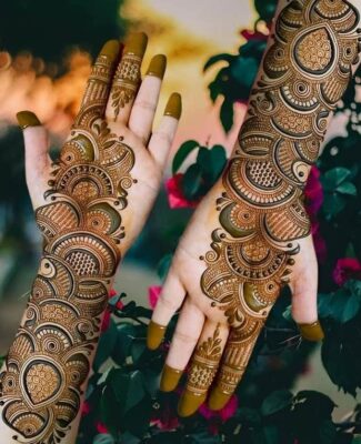 Full Hand Mehndi Design highlights cultural beauty