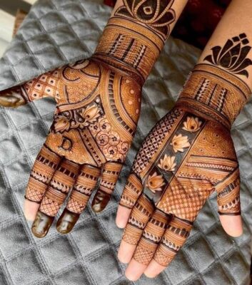 Full Hand Mehndi Design never goes out of fashion