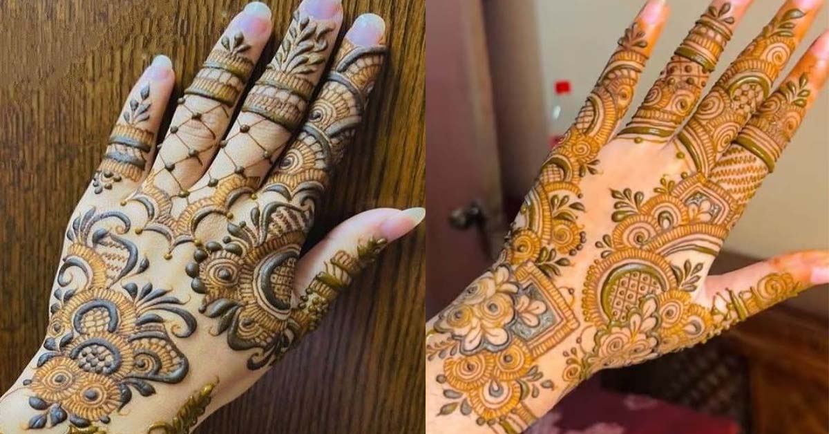 Instagram Modern Back Hand Mehndi Design