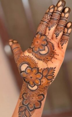 Mehndi Design Easy And Beautiful can be done in less time