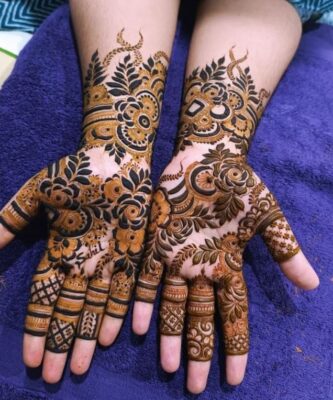 Mehndi Design Easy And Beautiful is perfect for college girls