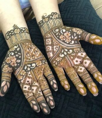 Mehndi Design is ideal for bridal functions
