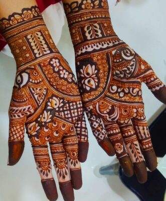Mehndi Design is trending on social media platforms