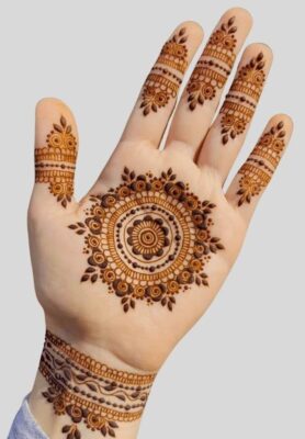 Mehndi Design is trending on social media platforms