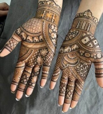 New Mehndi Design Photo features modern and traditional patterns