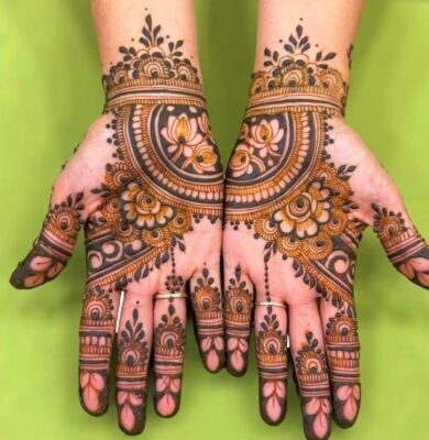 New Mehndi Design Photo is trending on Instagram and Pinterest